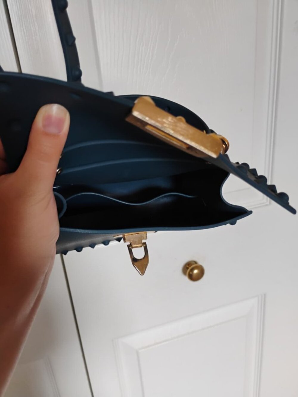 Blue Elegant Handbag - Picture 2 of 3